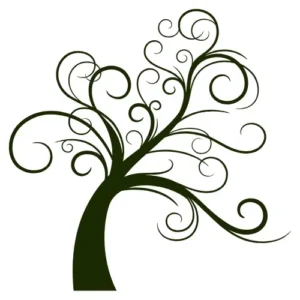 tattoo arbre de vie stylisé