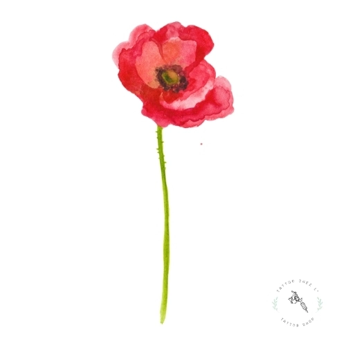 tatouage fleur signe astrologique bélier