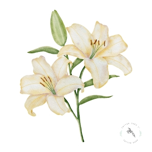 tatouage fleur signe astrologique scorpion