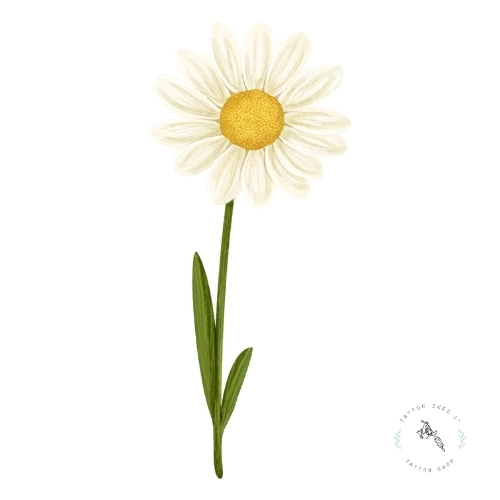 tatouage fleur signe astrologique balance