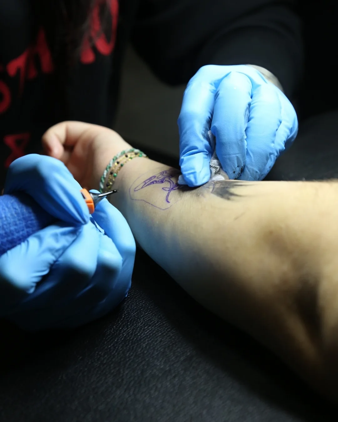 premier tatouage sur le bras