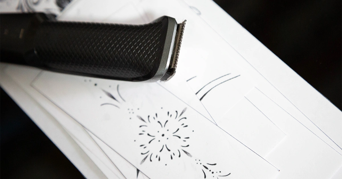 rasage avant tatouage