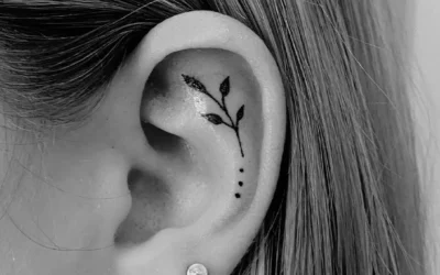 Tatouage oreille : idées pour femmes et hommes, zones et conseils (2026)