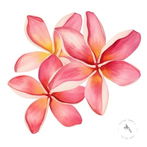 Fleur de tiaré - Pureté et hospitalité Fleur de tiaré, symbole de pureté et d'hospitalité en tatouage